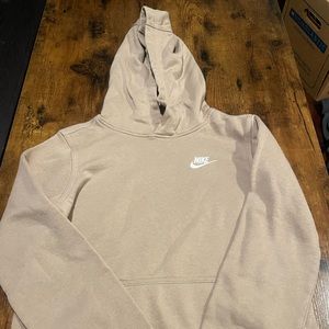 Nike Tan Hoodie/youth large